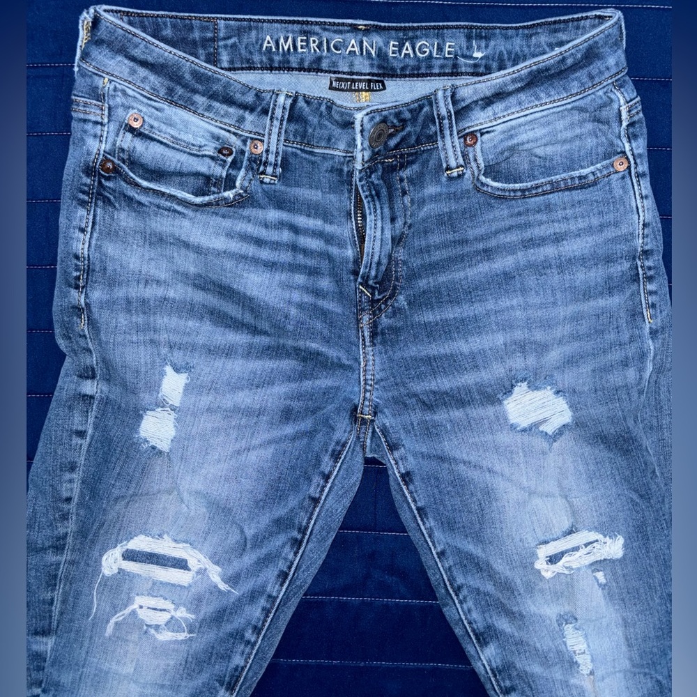 American Eagle stretch wear jeans